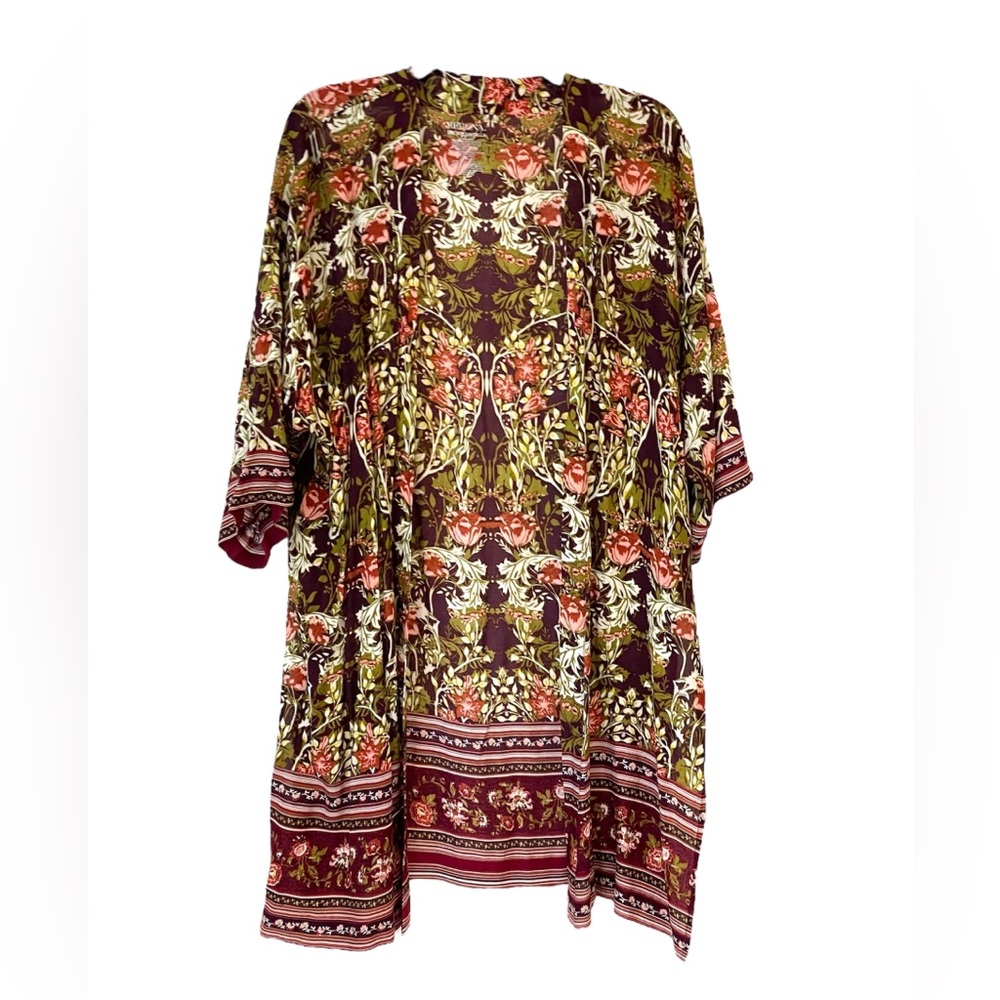 Art nouveau Floral kimono
